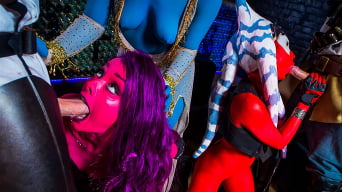 Alessa Savage en 'Inframundo de Star Wars: una escena de parodia xxx 6'
